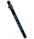 Photo of the flute Nuvo Toot model N 430TBBL in C and in black and blue color