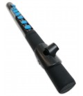 Detail of the flute Nuvo Toot model N 430TBBL's lip plate