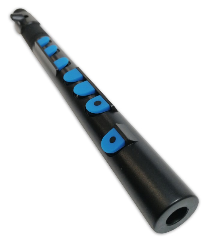Detail of the flute Nuvo Toot model N 430TBBL's body