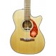 Fender electroacoustic guitar concert model CC 140SCE natural's top