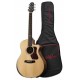 Photo of the electroacoustic guitar Walden model G570RCERVW Rui Veloso 40 years with padded bag