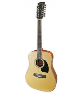 Photo of the acoustic guitar Ibanez modelo PF 1512 NT Dreadnougt 12 Strings in natural color