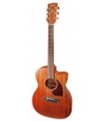 Photo of the electroacoustic guitar Ibanez model PC12MHCE OPN Grand Concert with natural finish