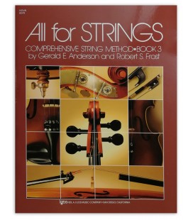 Photo of the Anderson and Frost All for strings theory workbook violin vol 3 book's cover