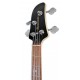 Head of the bass guitar Ibanez model TMB30 BK Short Scale Black