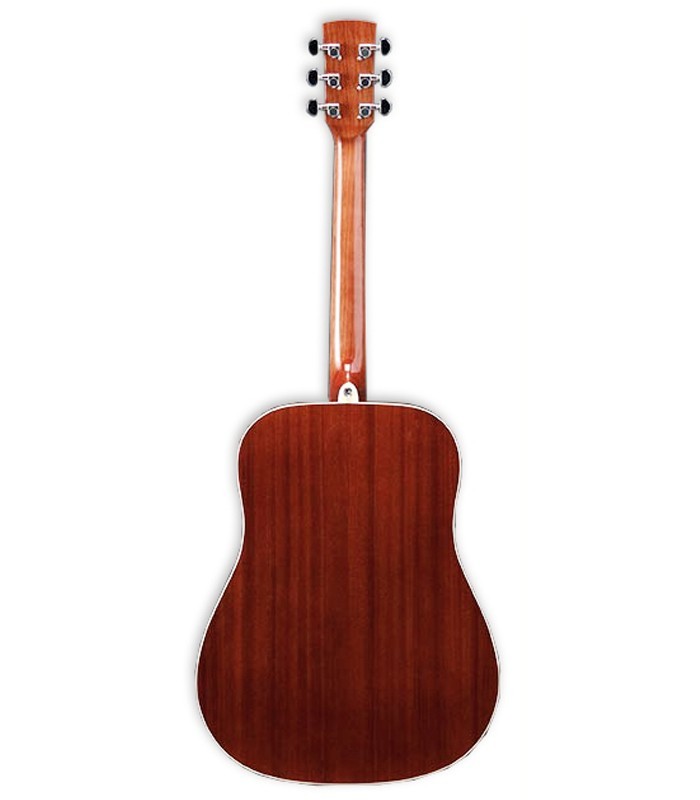 Back of guitar Ibanez model PF-15 NT