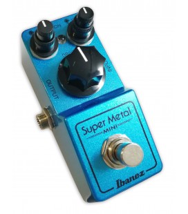 Photo of the pedal Ibanez model SMMINI Super Metal Distortion