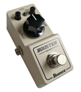 Photo of the pedal Ibanez model BTMINI Booster