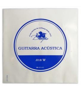 Dragão Viola String 813 Superior Steel Bass 018 2ª B with silk with Ball end