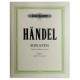 Photo of Handel Sonatas HWV361 368 370 Peters's book cover