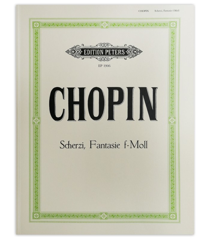 Photo of Chopin Scherzos and Fantaiesie in F Minor for Piano Peters's book cover