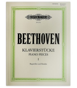 Photo of Beethoven Piano Pieces Vol 1 Peters's book cover