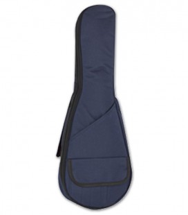 Ortol叩 Nylon Bag 6265 32 Blue for Soprano Ukelele Padded Backpack