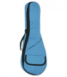Ortol叩 Nylon Bag 6265 32 Turquoise Blue for Soprano Ukelele Padded Backpack
