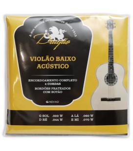 Dragão Bass Guitar String Set 034 Nylon Violin Tuning