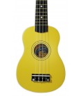 Top of the soprano ukulele Laka model VUS 15YL
