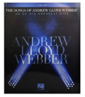 The Songs of  Andrew Lloyd Webber for Cello's book index 1rst page