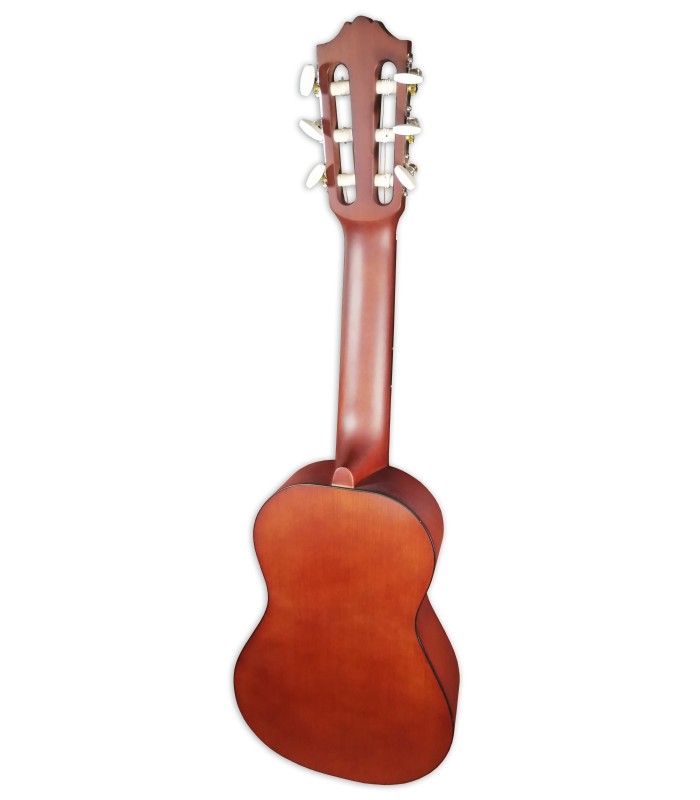 Back of the guitalele Yamaha model GL1 PB Persimmon Brown