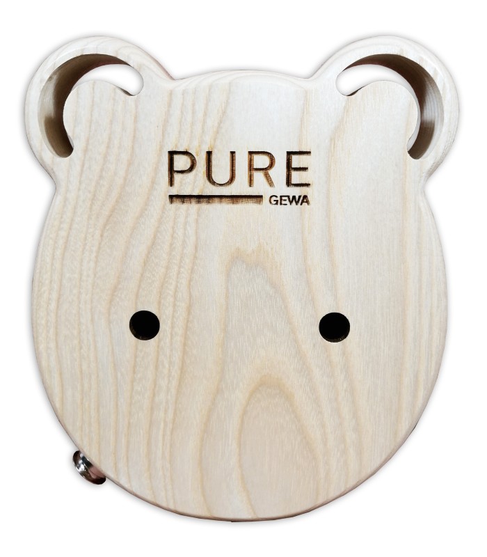 Back of the kalimba Gewa model PG KL OP electrified