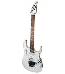 Photo of the electric guitar Ibanez model Steve Vai JEMJR White
