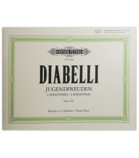 Photo of the Diabelli 6 Sonatinas for Piano Duet OP 163 EP's book cover