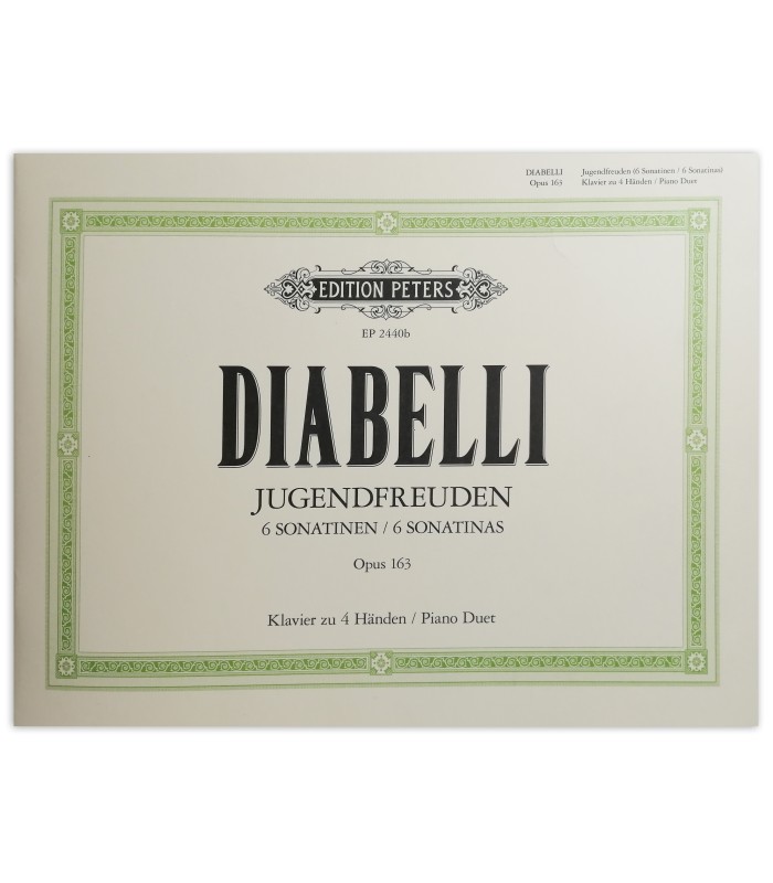 Photo of the Diabelli 6 Sonatinas for Piano Duet OP 163 EP's book cover