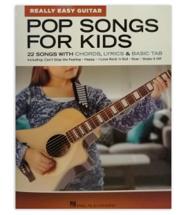 Photo of the Pop Songs for Kids Really Easy Guitar's book cover