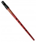 Photo of the tinwhistle Clarke model Sweetone in C and red color