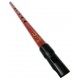 Mouthpiece detail of the tinwhistle Clarke model Sweetone in C and red color