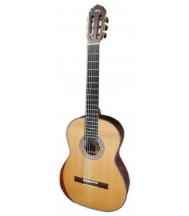 Photo of the classical guitar Manuel Rodr鱈guez model Magistral F-C with cedar top