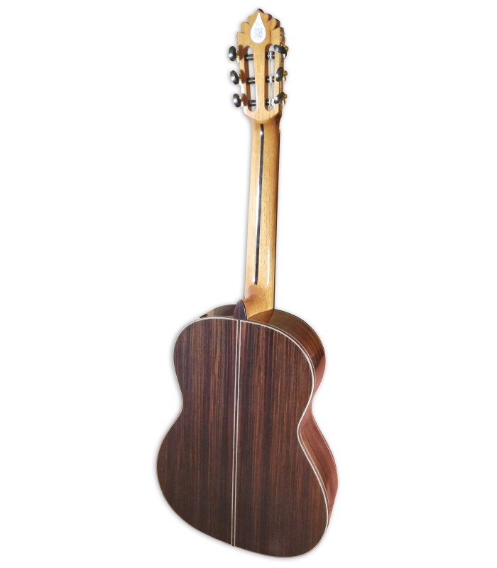 Rosewood back of the classical guitar Manuel Rodríguez model Magistral F-C