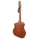 Sapele back and sides of the Jazz Manouche guitar APC model JM100