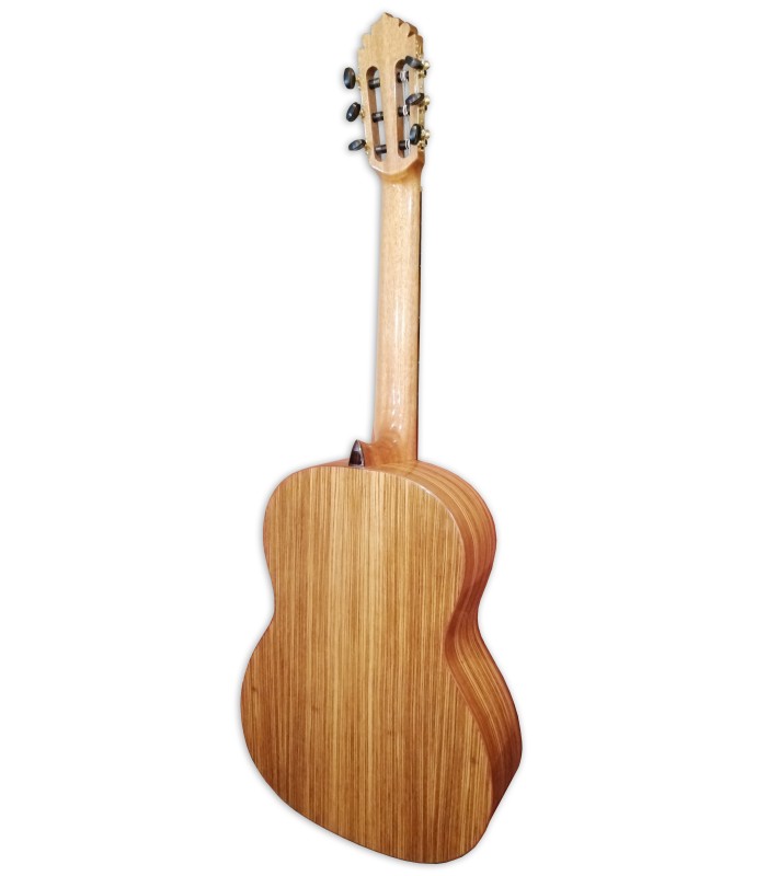 Zebrawood back and sides of the classical guitar Manuel Rodríguez Academia AC40 C