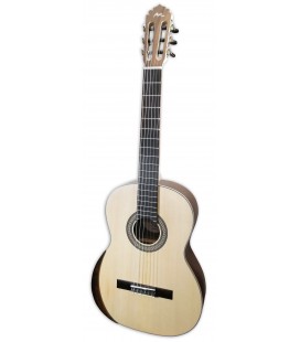 Photo of the classical guitar Manuel Rodr鱈guez model Ecologia E-65 with spruce top
