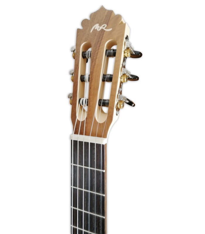 Head of the classical guitar Manuel Rodríguez model Ecologia E-65