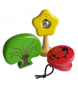 Percussion Set Gewa Nature 3 Pieces