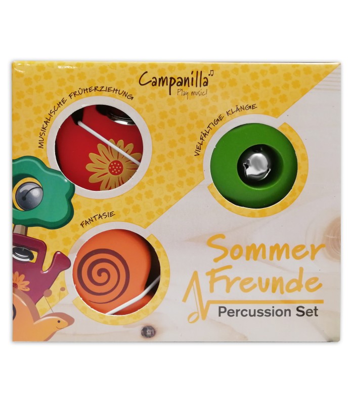 Package of the percussion set Gewa model Garden