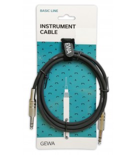 Cable Gewa 190020 Basic Line Jack Jack 1.5M