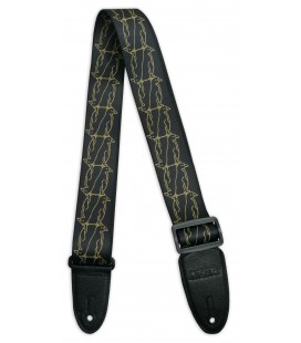 Strap Gretsch Alternating Penguins for Guitar