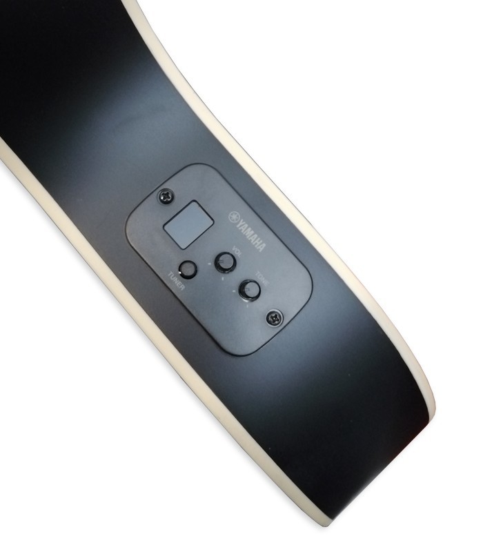 Preamp of the electroacoustic guitar Yamaha model APXT2BL 3/4 CW