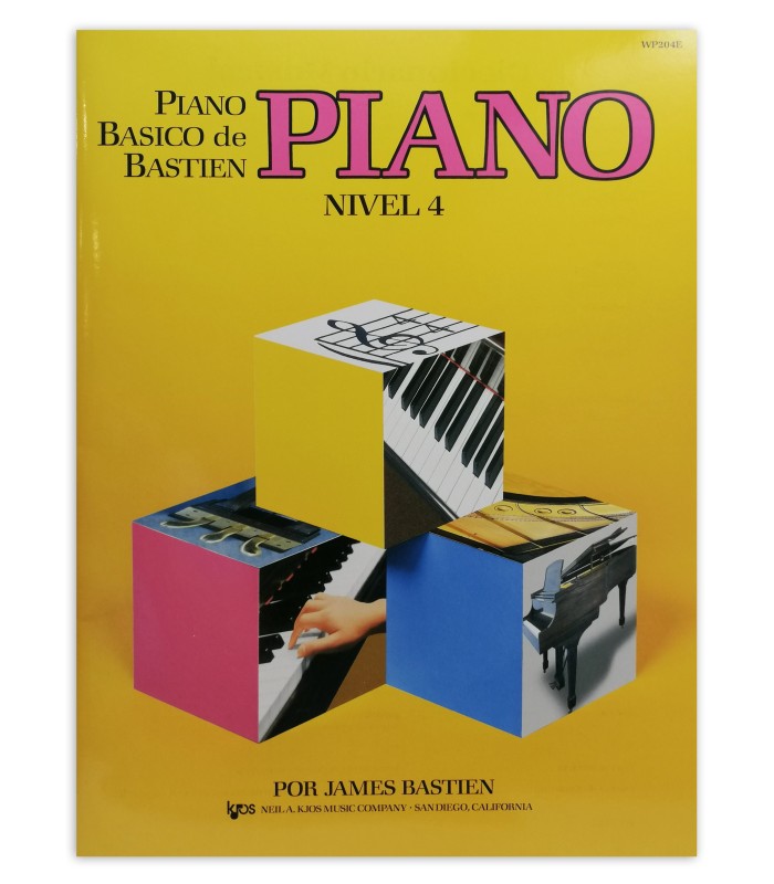 Cover of the book Piano Básico de Bastien Nível 4