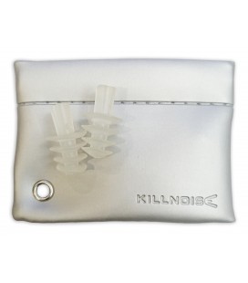 Earplugs Killnoise KN1010L Earplugs Killnoise modelo KN1010L Silver M-L with bag in silver colorSilver M-L
