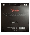 Package backcover of the string set Fender 60CL