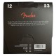 Package backcover of the Fender string set 60L 012