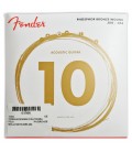 Package cover of the string set Fender 60XL 010