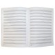 Music paper Artcarmo 1512 with 12 Staffs open