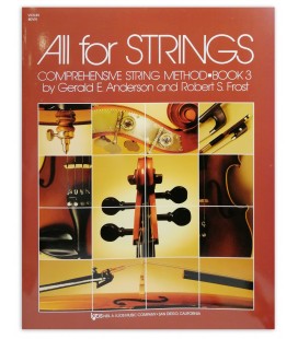 Anderson and Frost All for Strings Violin Vol 3 book cover