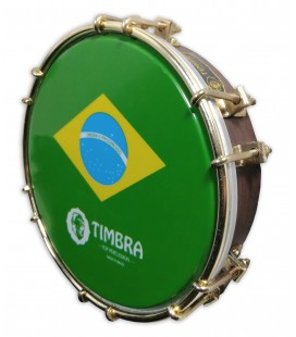 Tambourine Timbra TI8672 Wood Brown