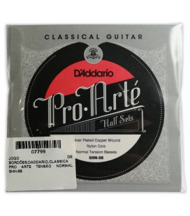 String set of basses Daddario modelo SNN-3B Pro Arte normal tension for classical guitar 