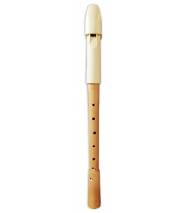 Recorder Mollenhauer 1295 Prima Alto Wood Plastic Baroque